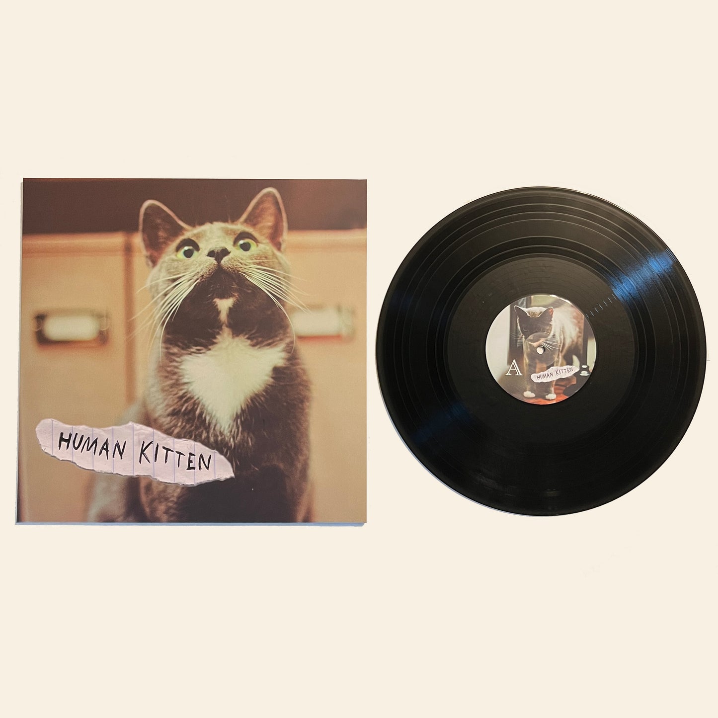 "Human Kitten" Self-Titled 12" Vinyl LP
